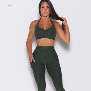 Bombshell sportswear backless bra